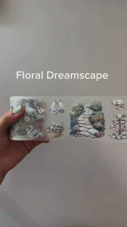 Floral Dreamscape PET Tape