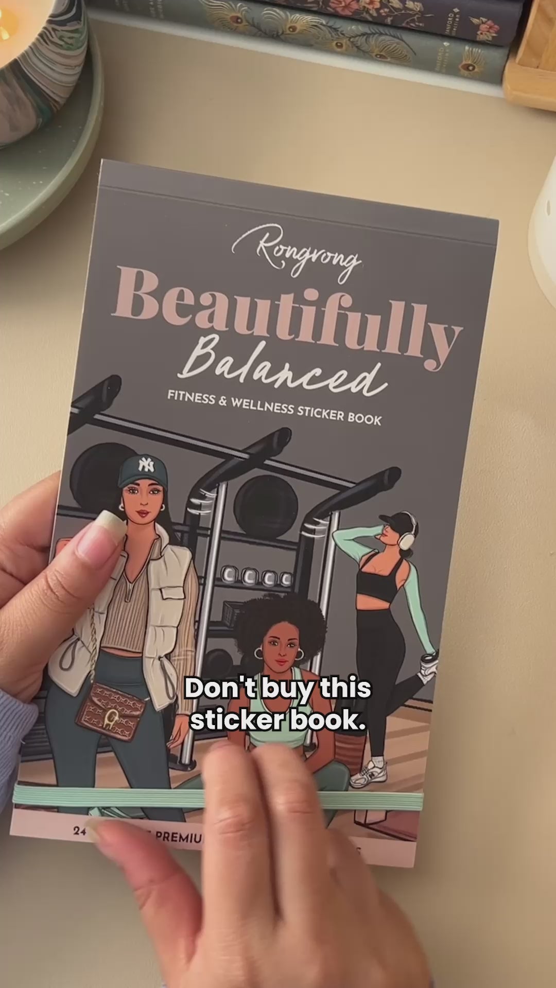 Video Flip Through of Beautifully Balanced Sticker Book
