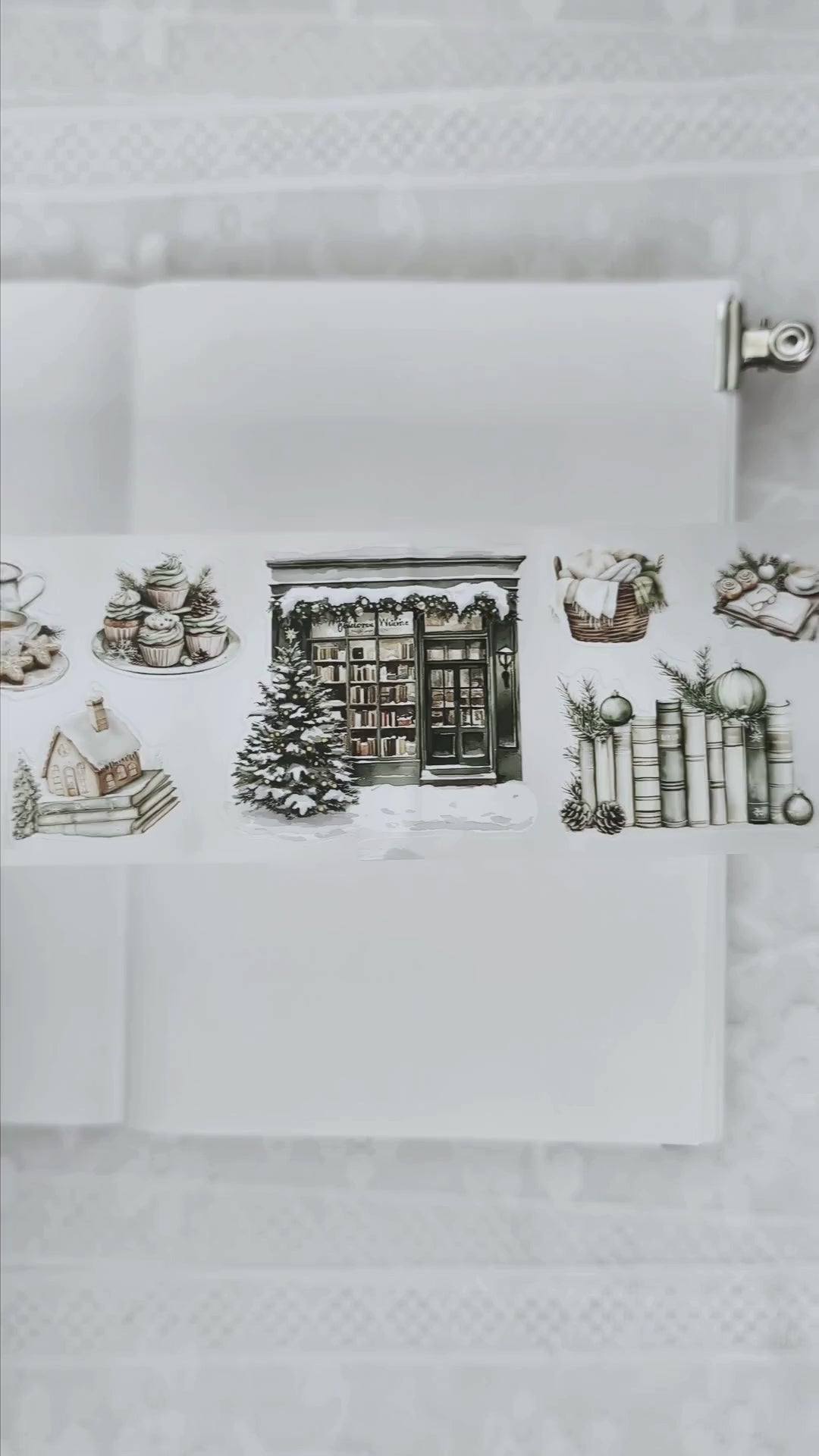 Winter Tales Pre-cut PET Tape