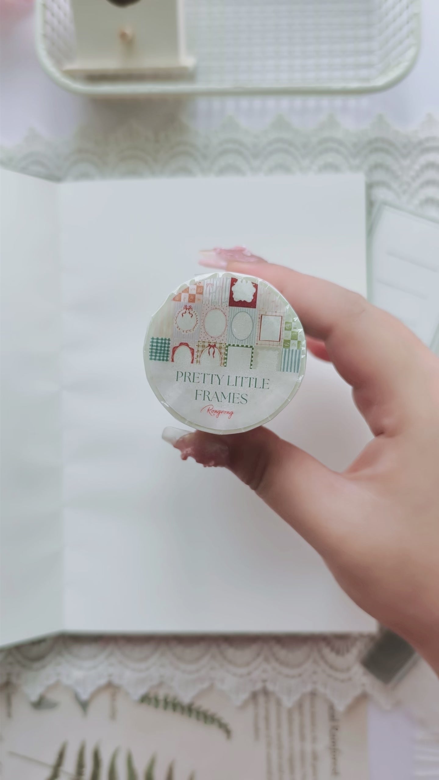 Pretty Little Frames Pre-cut Washi Tape [3.0] Video