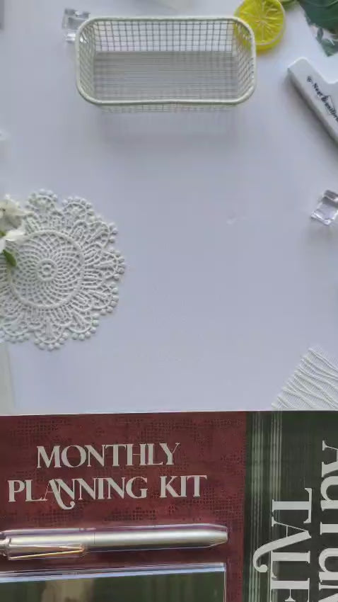 Monthly Planning Kit Subscription - 2026