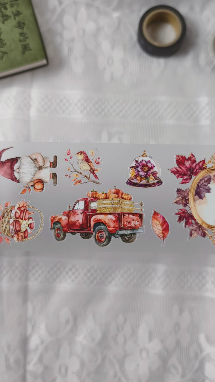 Autumn Majesty Pre-cut PET Tape Product Video