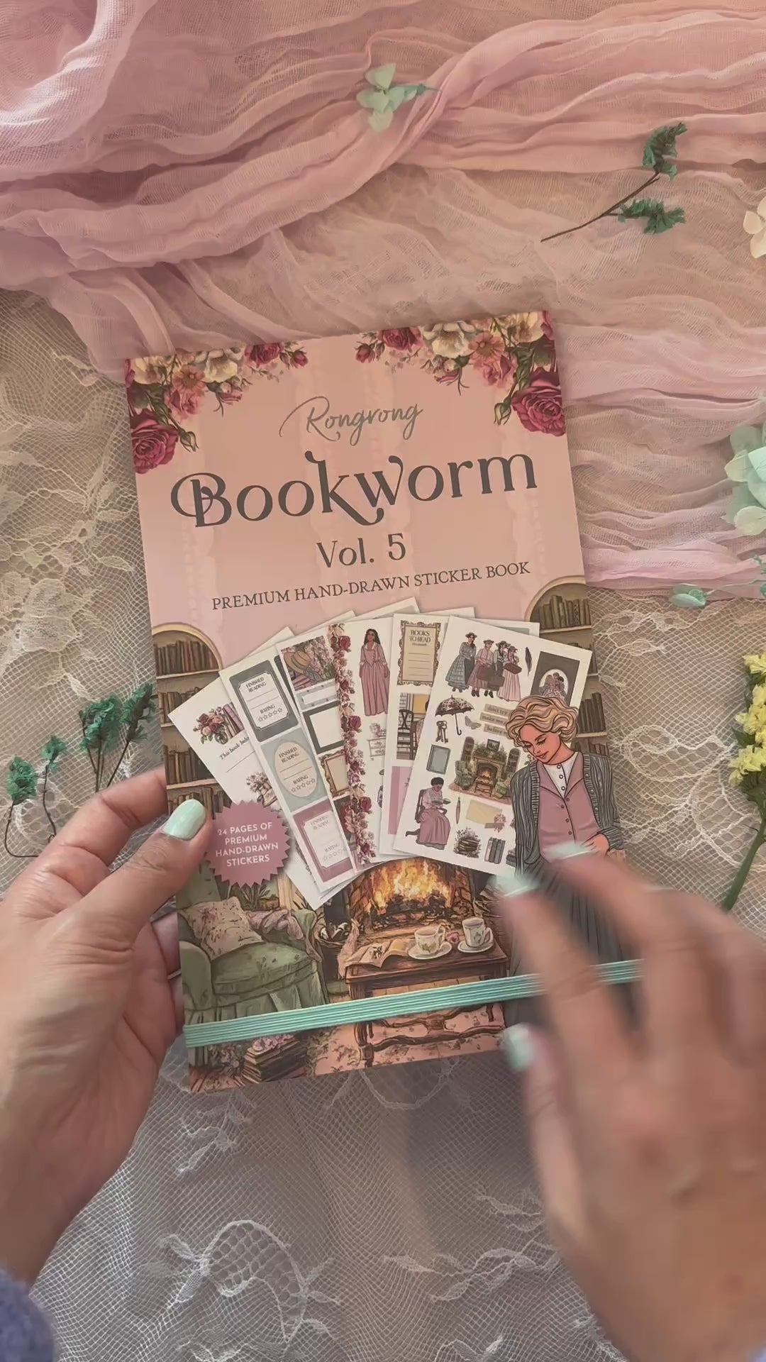 Video Flip Through of Bookworm Vol. 5 Sticker Book