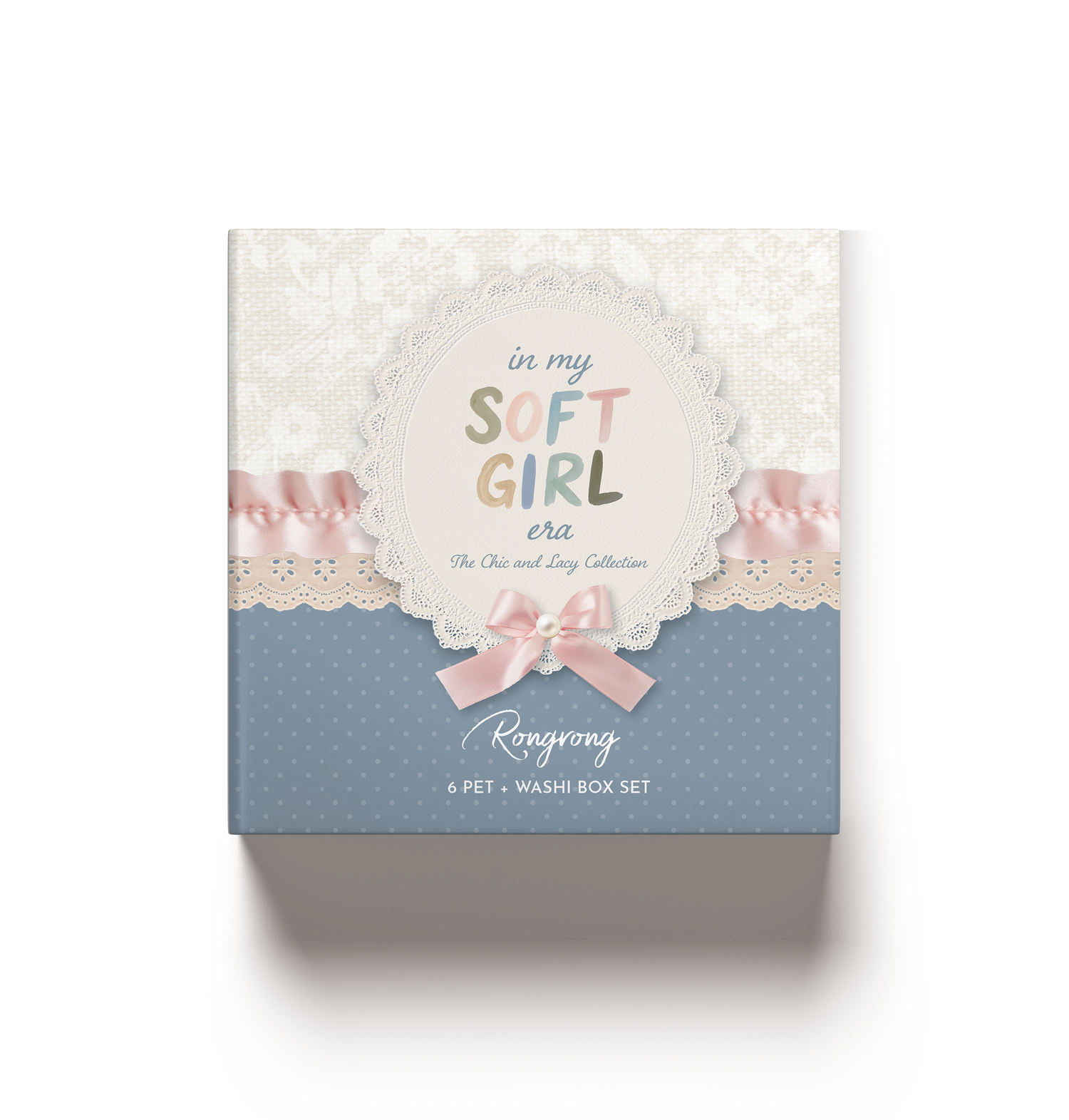 In My Soft Girl Era Pre-cut PET Tape + Washi Box