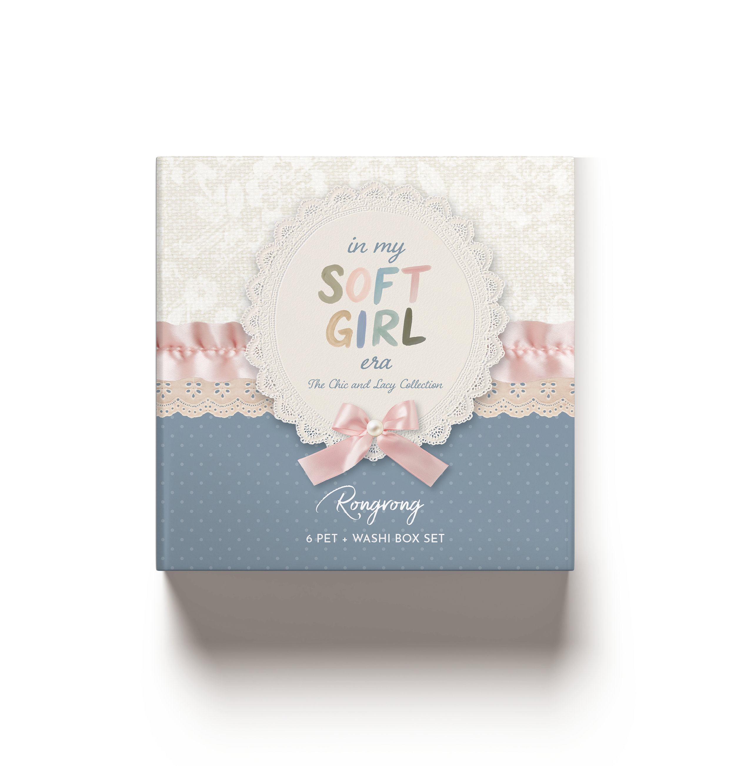 In My Soft Girl Era Pre-cut PET Tape + Washi Box