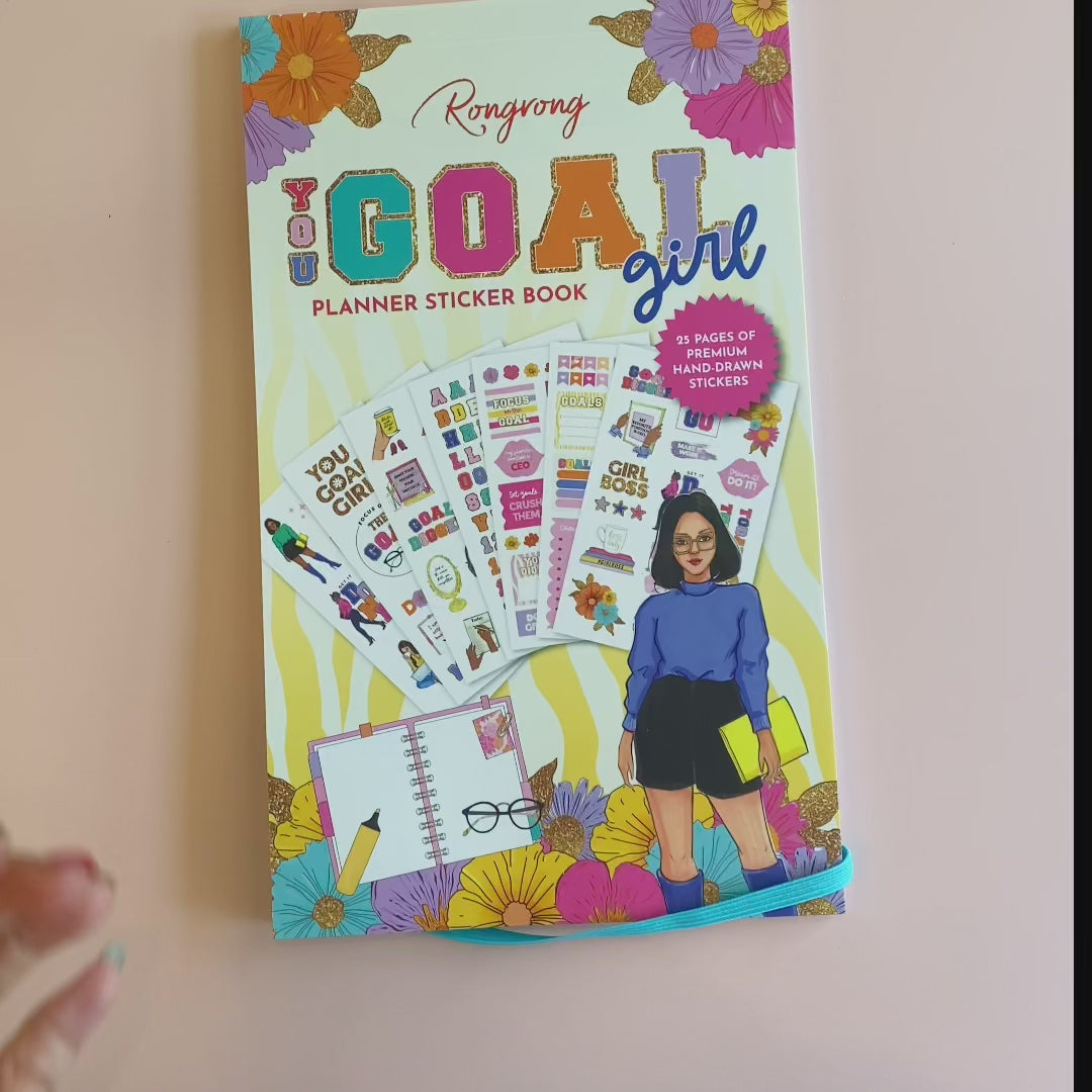 You Goal Girl Planner Sticker Book