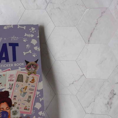 Cat Planner Sticker Book