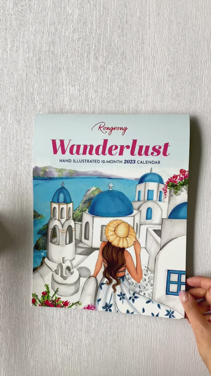 Wanderlust 2023 Calendar