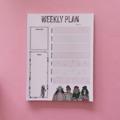 Wild thing weekly planner