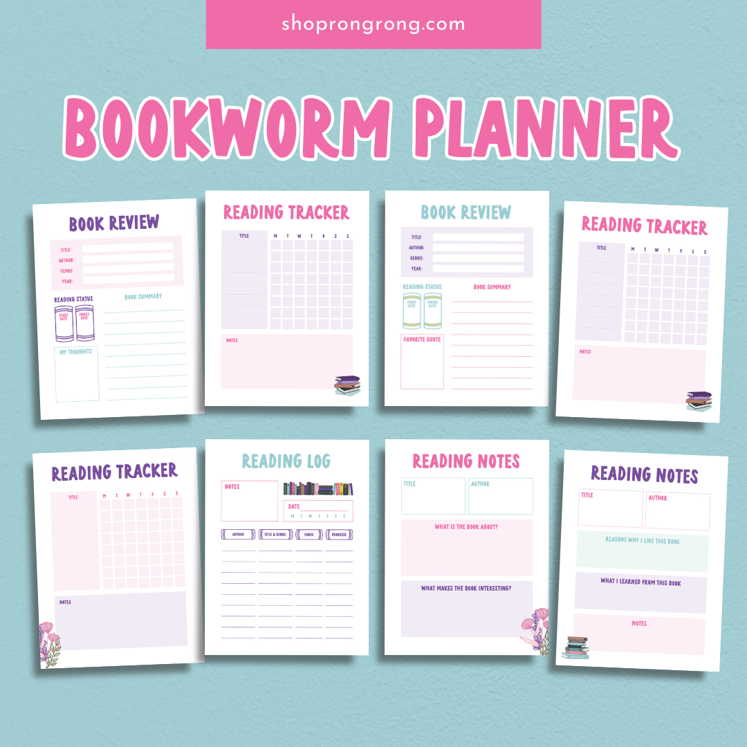 Ultimate Bookworm Planner [DOWNLOAD]