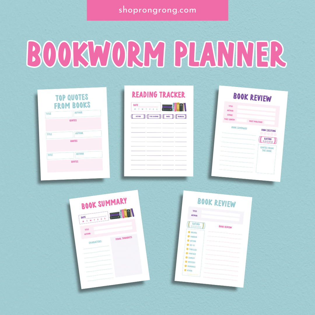 Ultimate Bookworm Planner [DOWNLOAD]