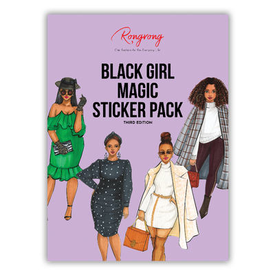 Black Girl Magic Planner sticker pack - third edition | Shop Rongrong