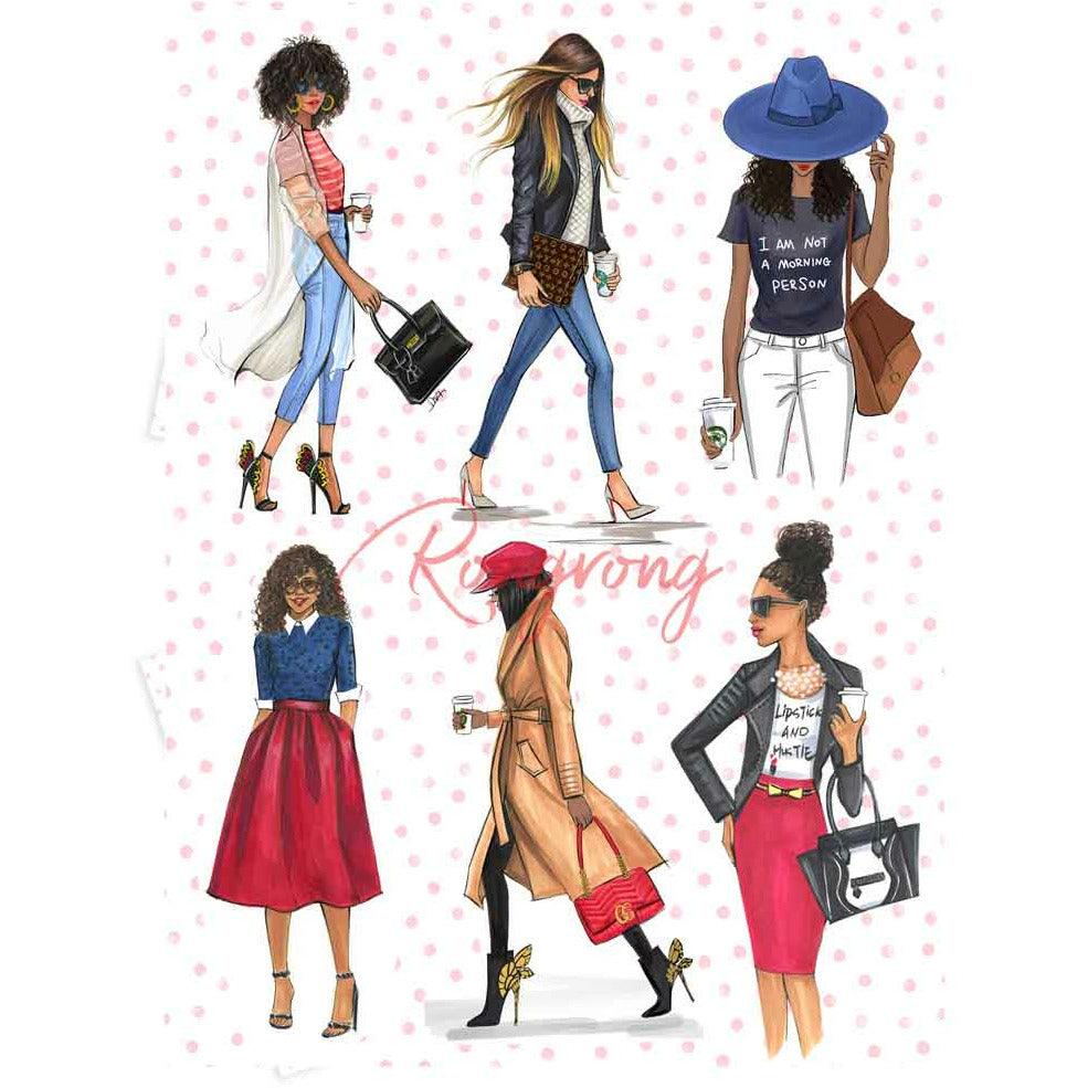 Black Girl Magic Digital Planner Sticker Pack - Shop Rongrong