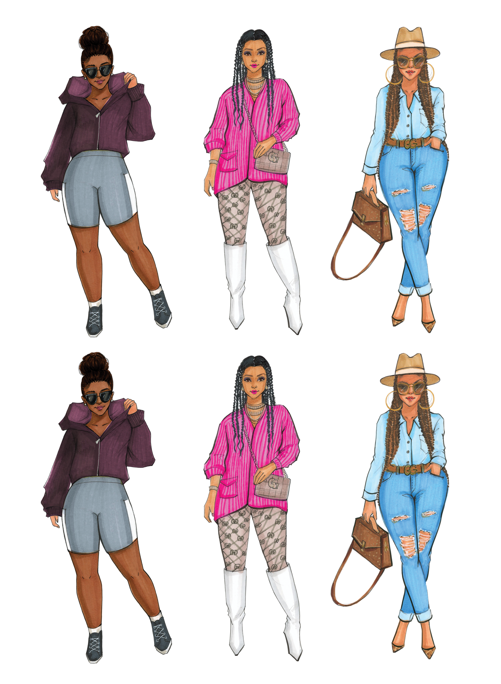 Black Girl Magic sticker pack third edition | Shop Rongrong | Digital Download