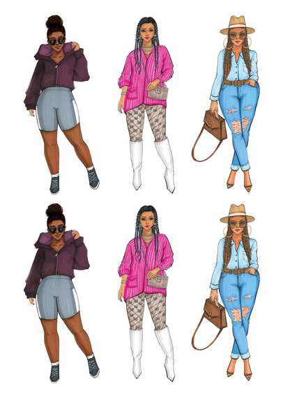 Black Girl Magic sticker pack third edition | Shop Rongrong | Digital Download