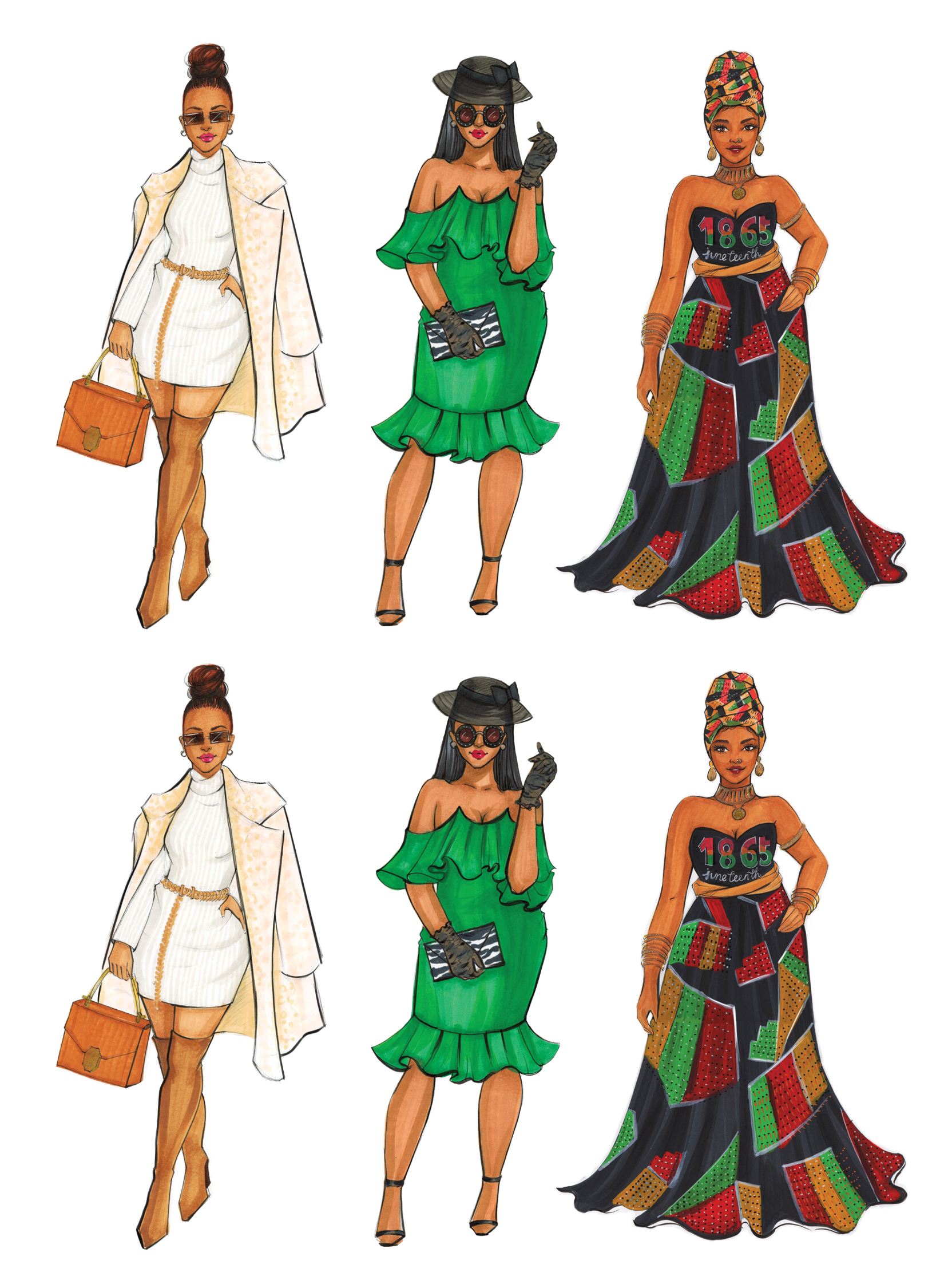 Black Girl Magic sticker pack third edition | Shop Rongrong | Digital Download