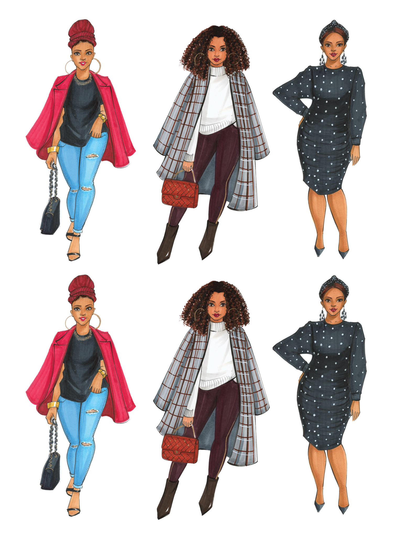 Black Girl Magic sticker pack third edition | Shop Rongrong | Digital Download