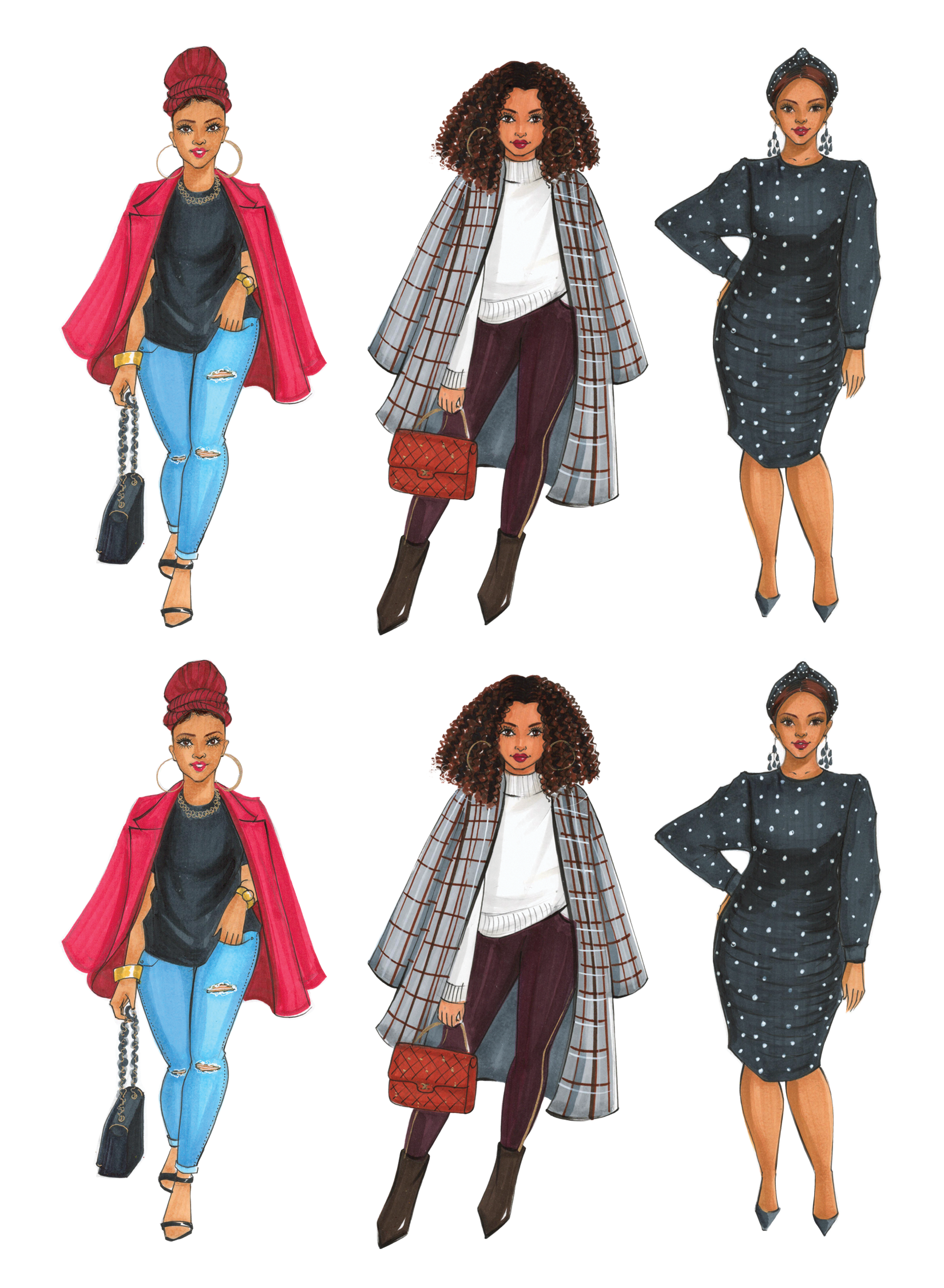 Black Girl Magic sticker pack third edition | Shop Rongrong | Digital Download