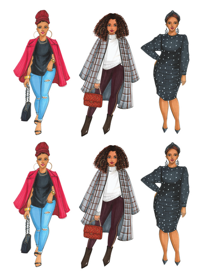 Black Girl Magic sticker pack third edition | Shop Rongrong | Digital Download