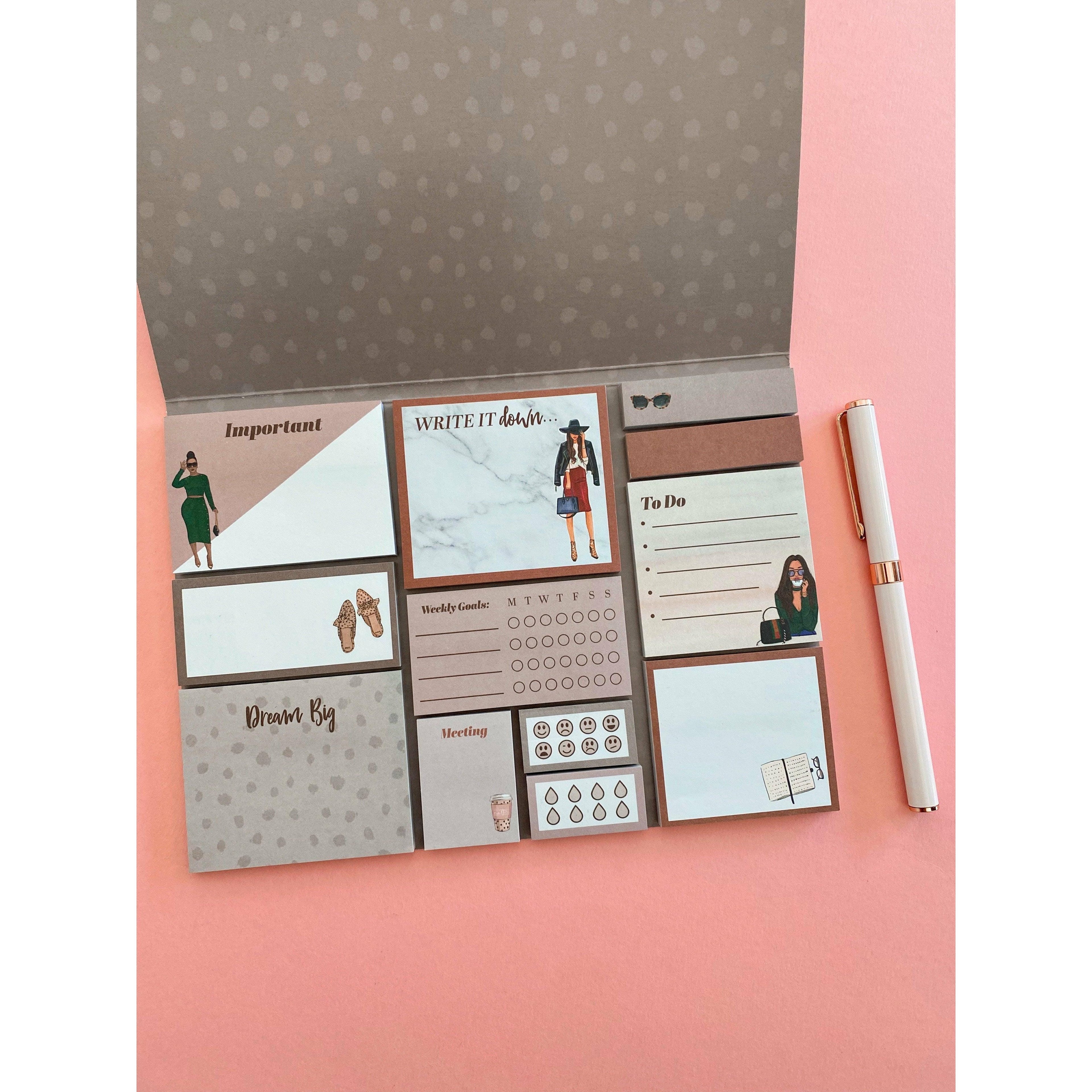 Boss Babe Sticky Note Pad by Rongrong DeVoe