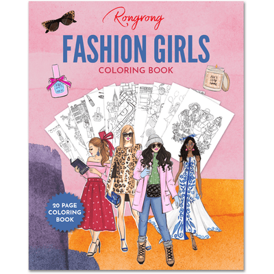 FASHIONISTA BUNDLE by Rongrong DeVoe- Coloring Book