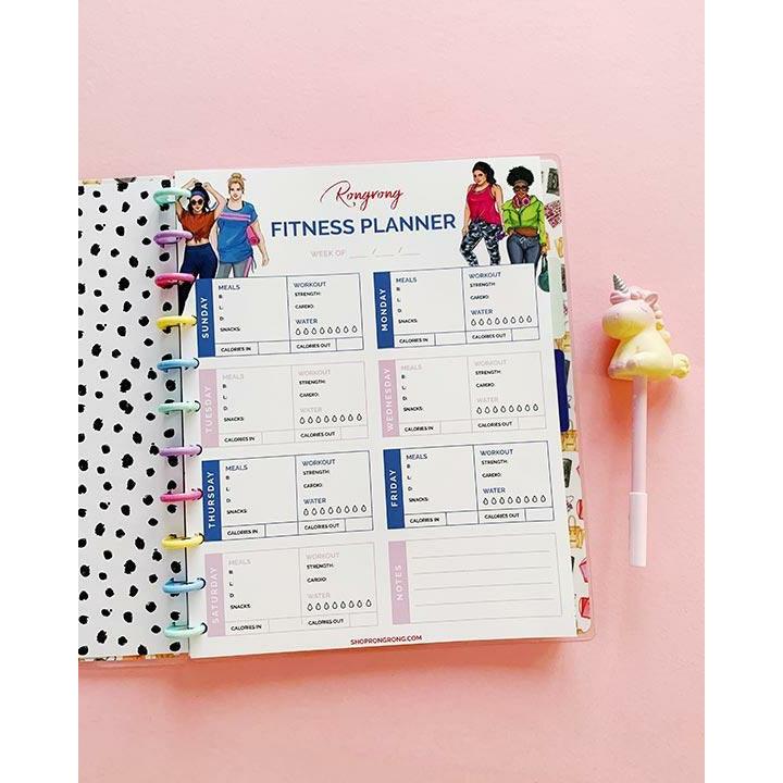 Fitness Planner Printable Insert [DOWNLOAD] - Shop Rongrong