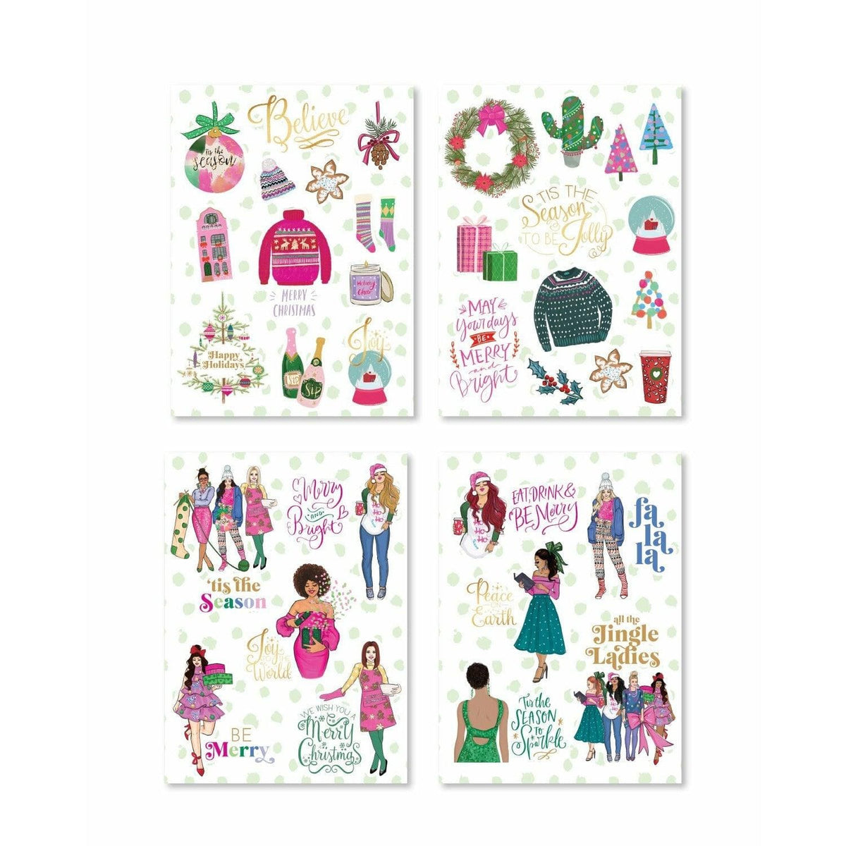 Holiday Cheer Digital Planner Stickers [DOWNLOAD] - Shop Rongrong