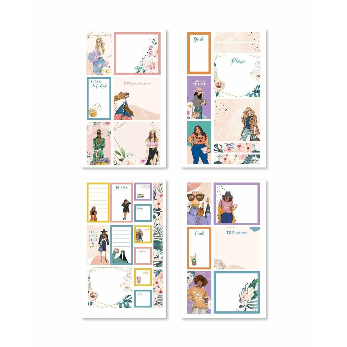 I Can & I Will Seasonal Digital Planner Stickers [DOWNLOAD] - Shop Rongrong