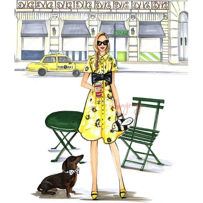 New York Style Art Print - Shop Rongrong