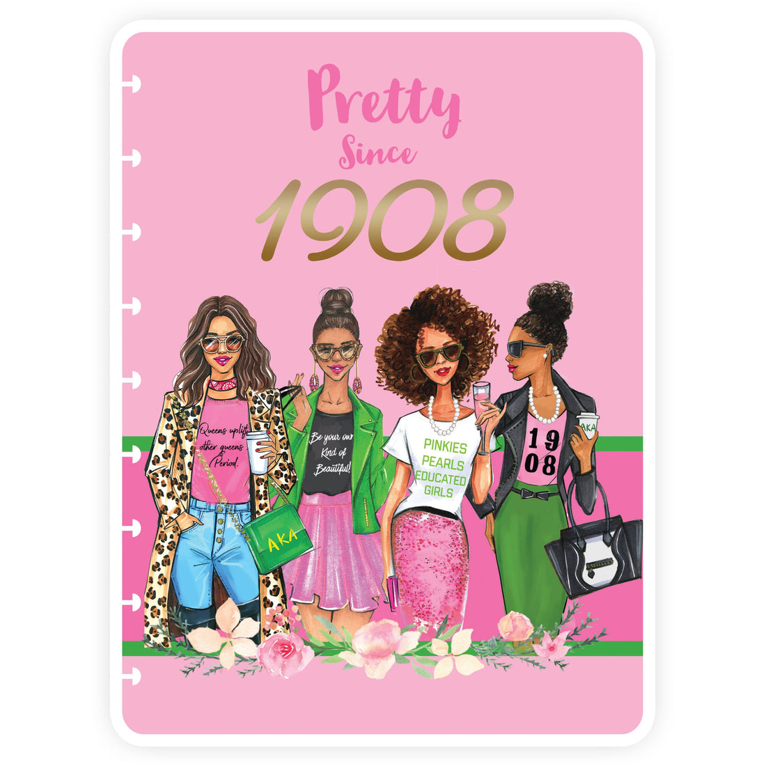 AKA Sorority Planner Cover - Rongrong DeVoe - Shop Rongrong - Alpha Kappa Alpha