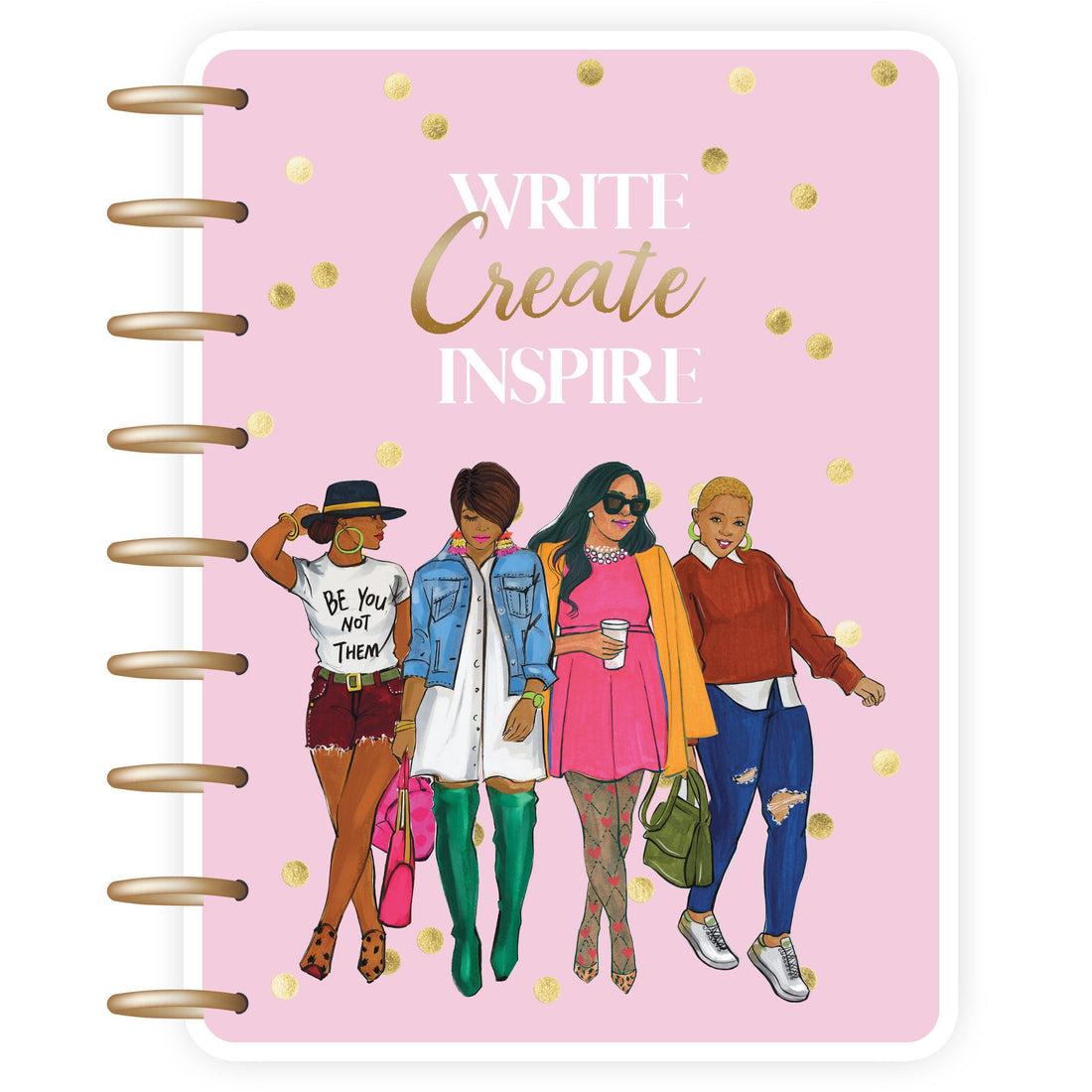 Black Girl Magic Planner Cover - Rongrong DeVoe - Shop Rongrong