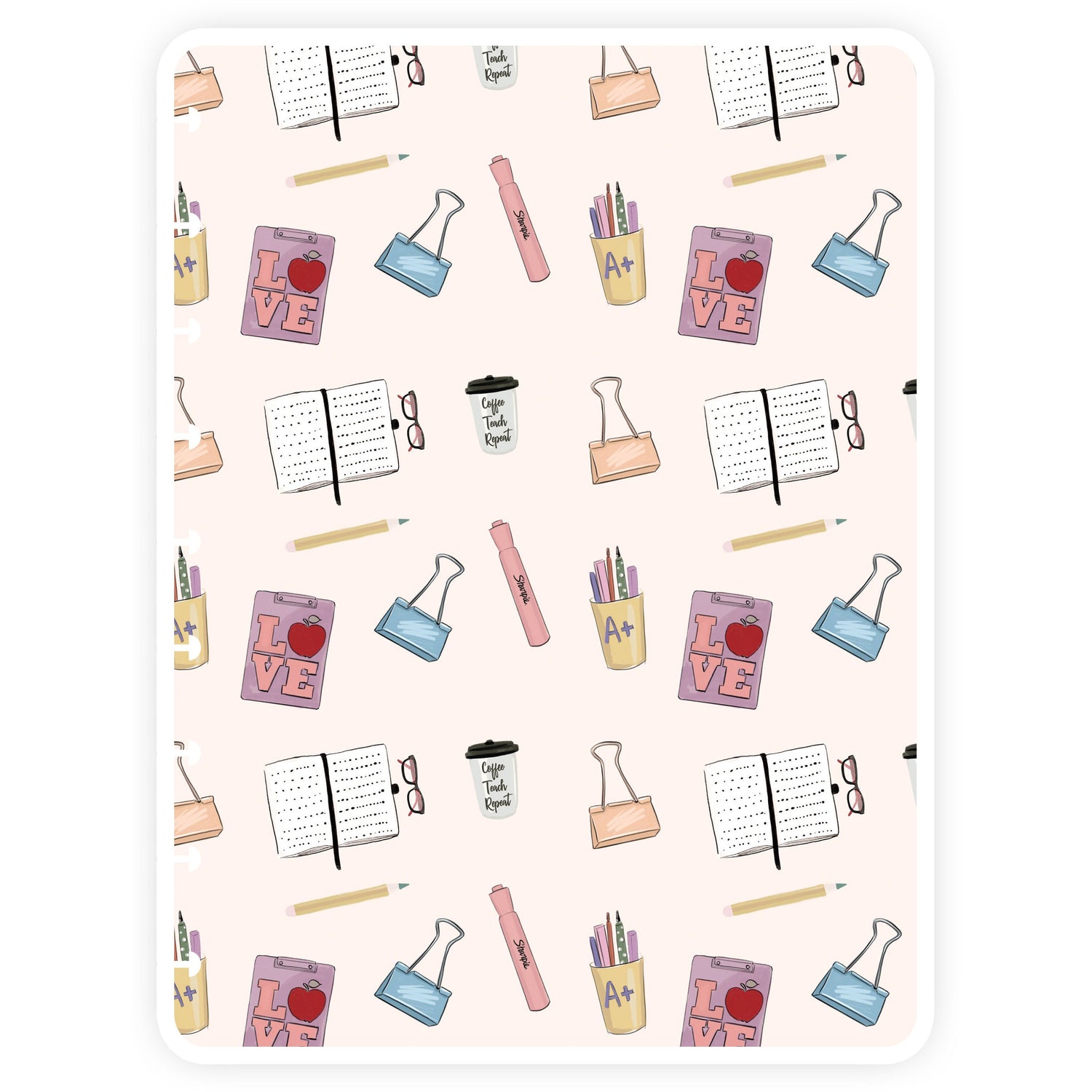 Teacher Planner Cover - Rongrong DeVoe - Shop Rongrong