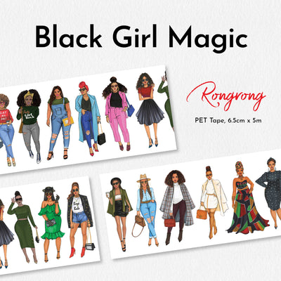 Black Girl Magic PET Tape - Rongrong DeVoe - Shop Rongrong