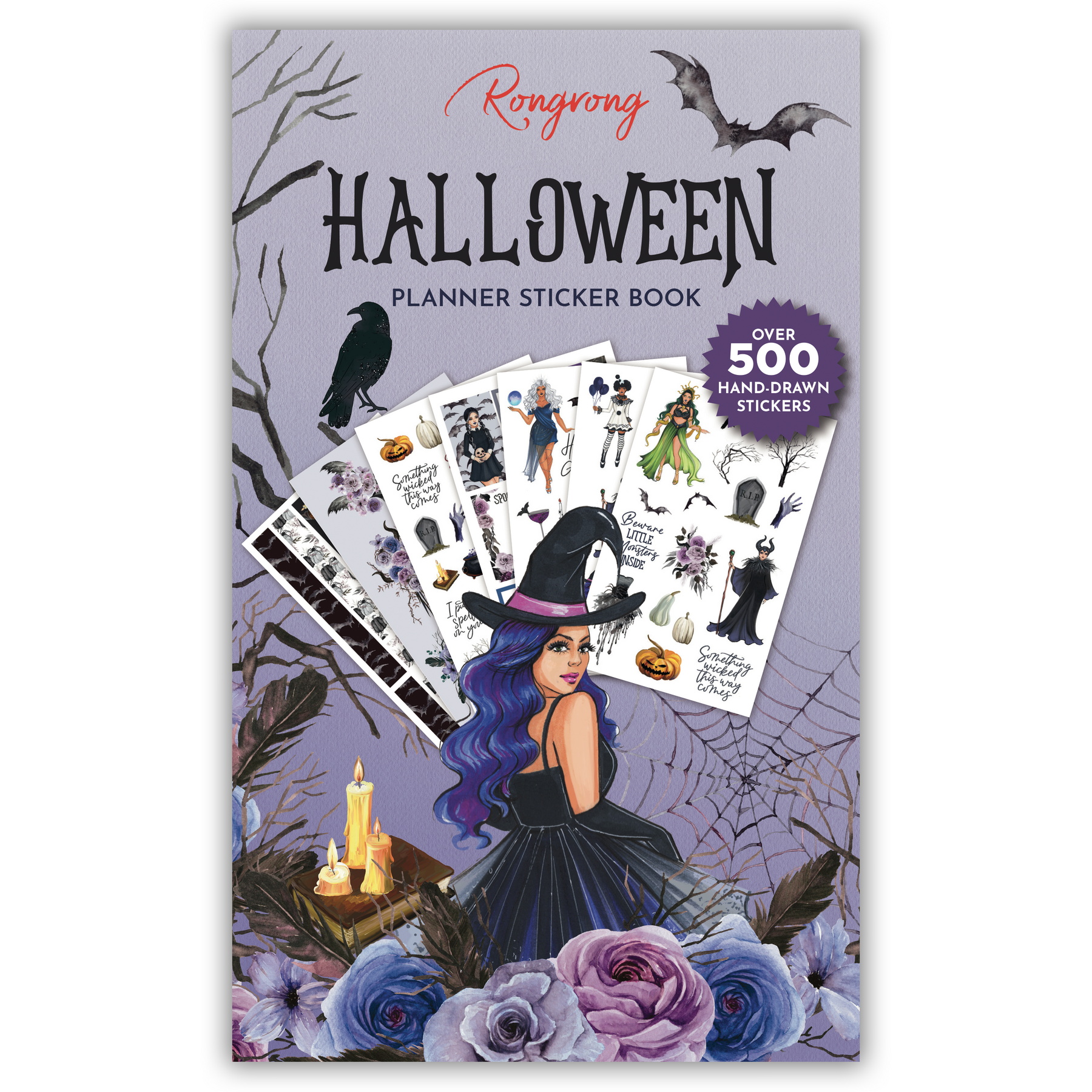 Halloween Planner Sticker Book, Decorative Stickers
