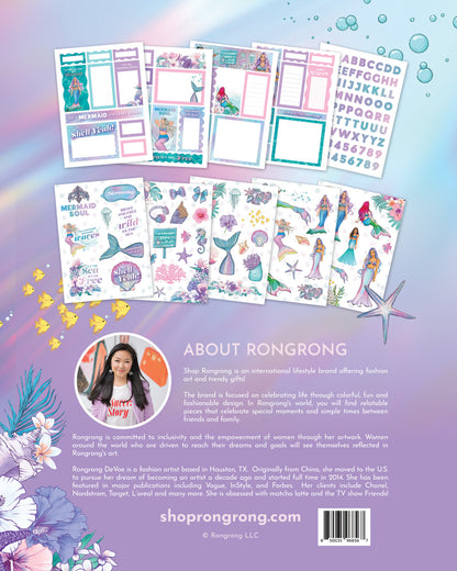 Mermaid Digital Planner Sticker Pack - Shop Rongrong - Rongrong DeVoe