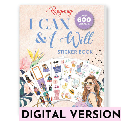 i can & i will seasonal digital sticker book by rongrong devoe
