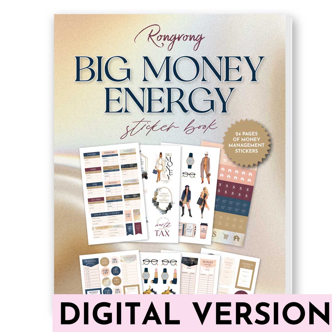 Big Money Energy Digital Sticker Book - Shop Rongrong - Rongrong DeVoe