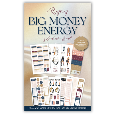 Big Money Energy Digital Planner Sticker Book [DOWNLOAD]