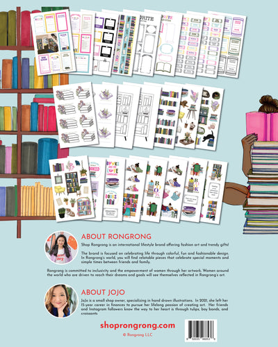 Bookworm Digital Planner Sticker Book - Rongrong DeVoe - Shop Rongrong