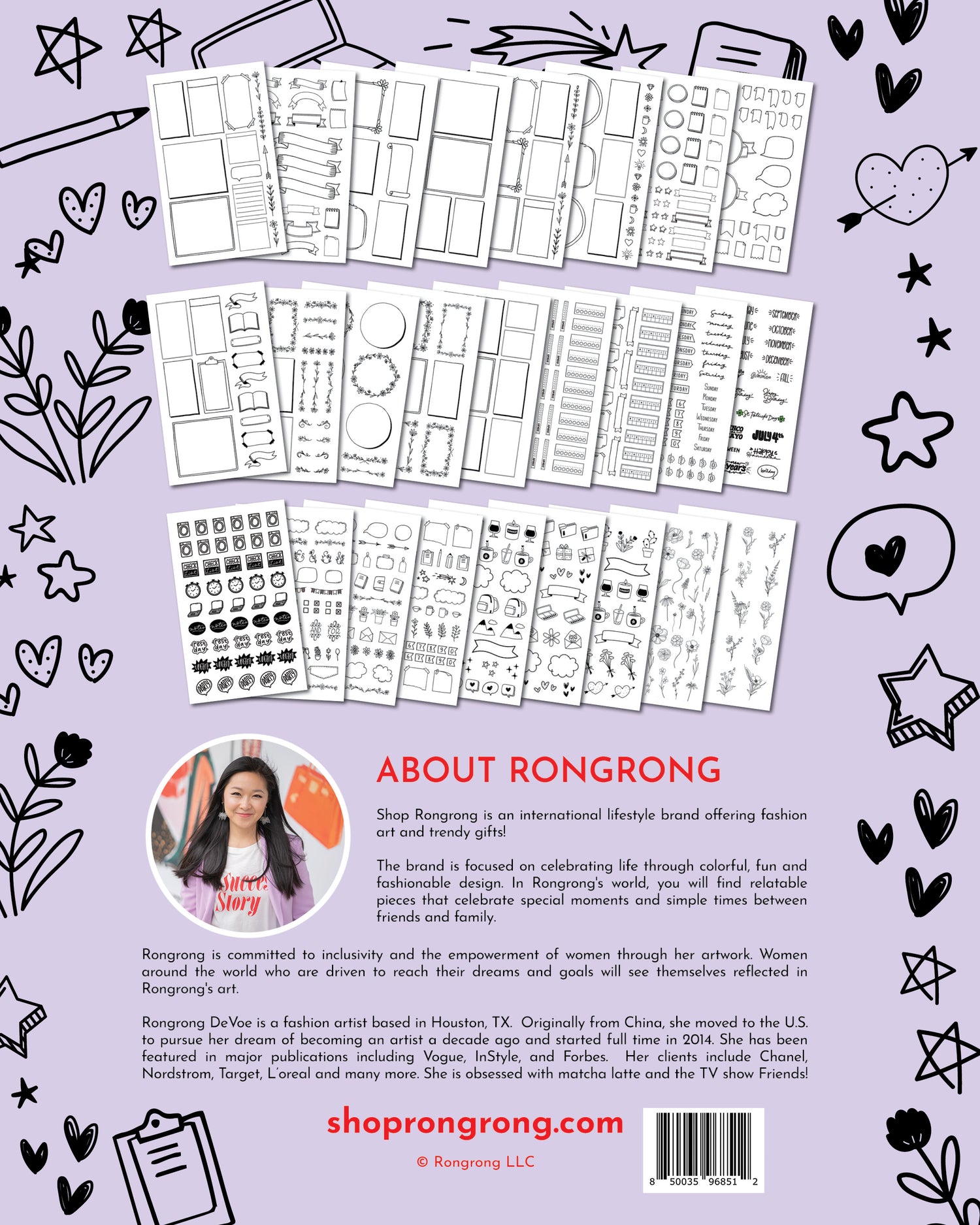 Bullet Journal Sticker Book - Rongrong DeVoe - Shop Rongrong