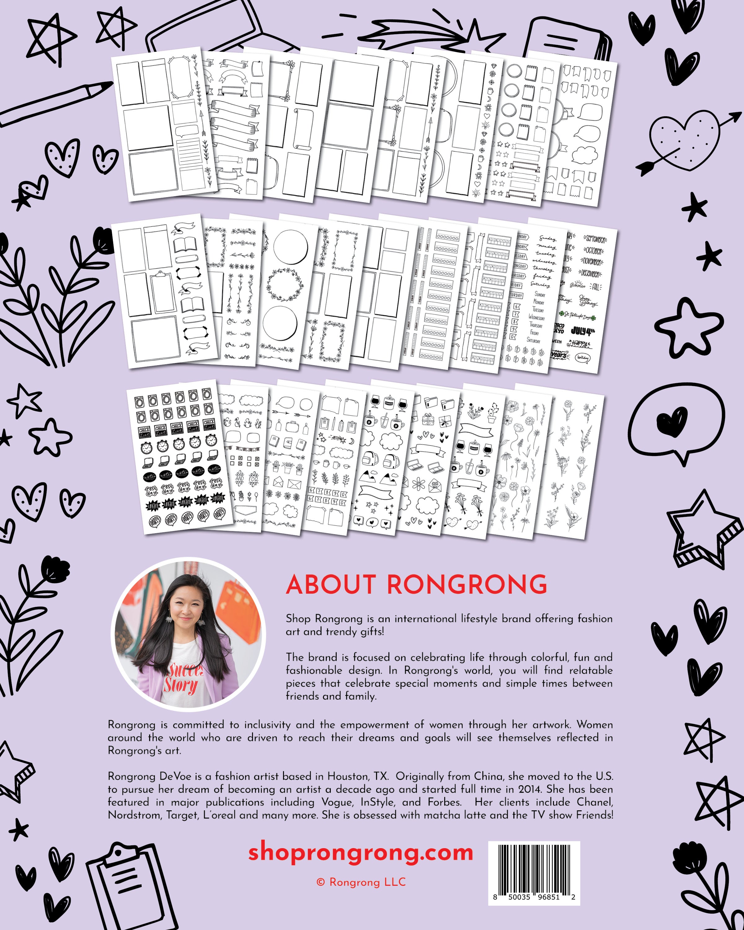 Bullet Journal Sticker Book - Rongrong DeVoe - Shop Rongrong