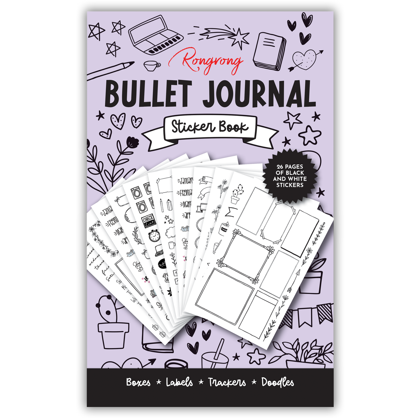 Bullet Journal Sticker Book - Rongrong DeVoe - Shop Rongrong