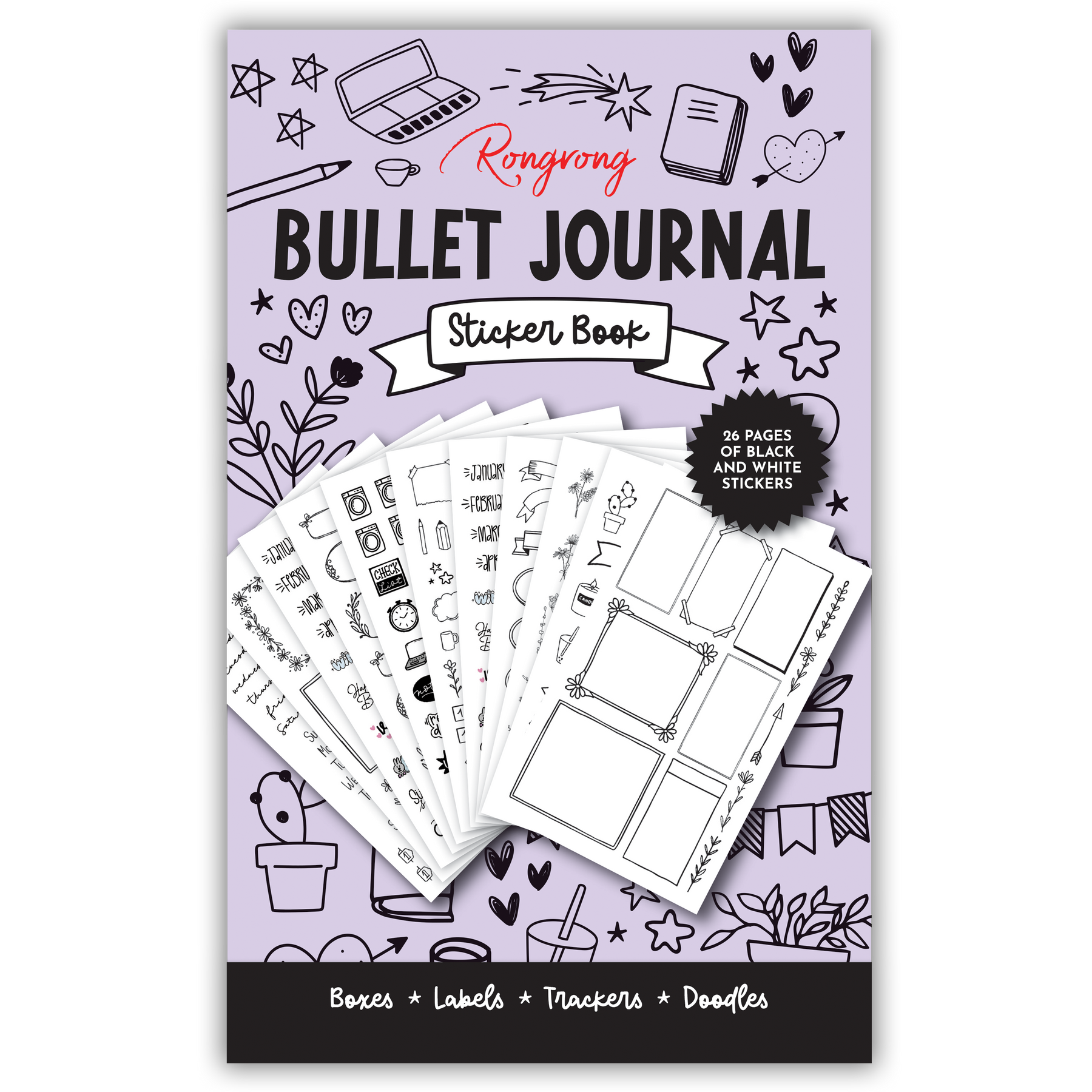Planner Stickers, Bullet Journal Stickers STARTER SET, 51060