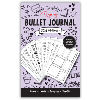 Bullet Journal Digital Sticker Book - Rongrong DeVoe - Shop Rongrong