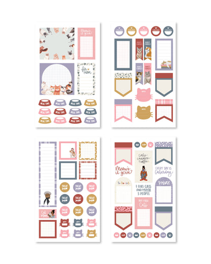 Cat Digital Planner Sticker Book - Shop Rongrong - Rongrong DeVoe