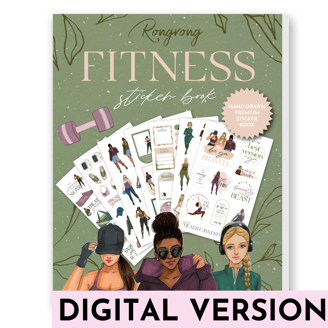 Fitness digital planner sticker book - Rongrong DeVoe - Shop Rongrong
