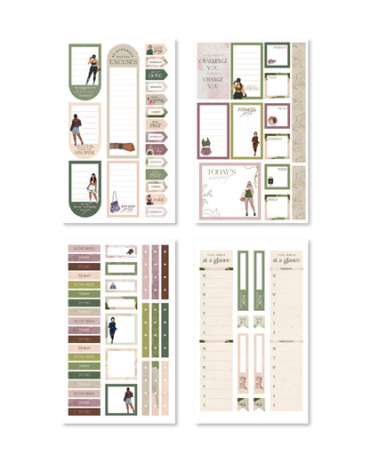 Fitness digital planner sticker book - Rongrong DeVoe - Shop Rongrong