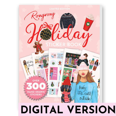 rongrong holiday digital planner stickers by rongrong devoe