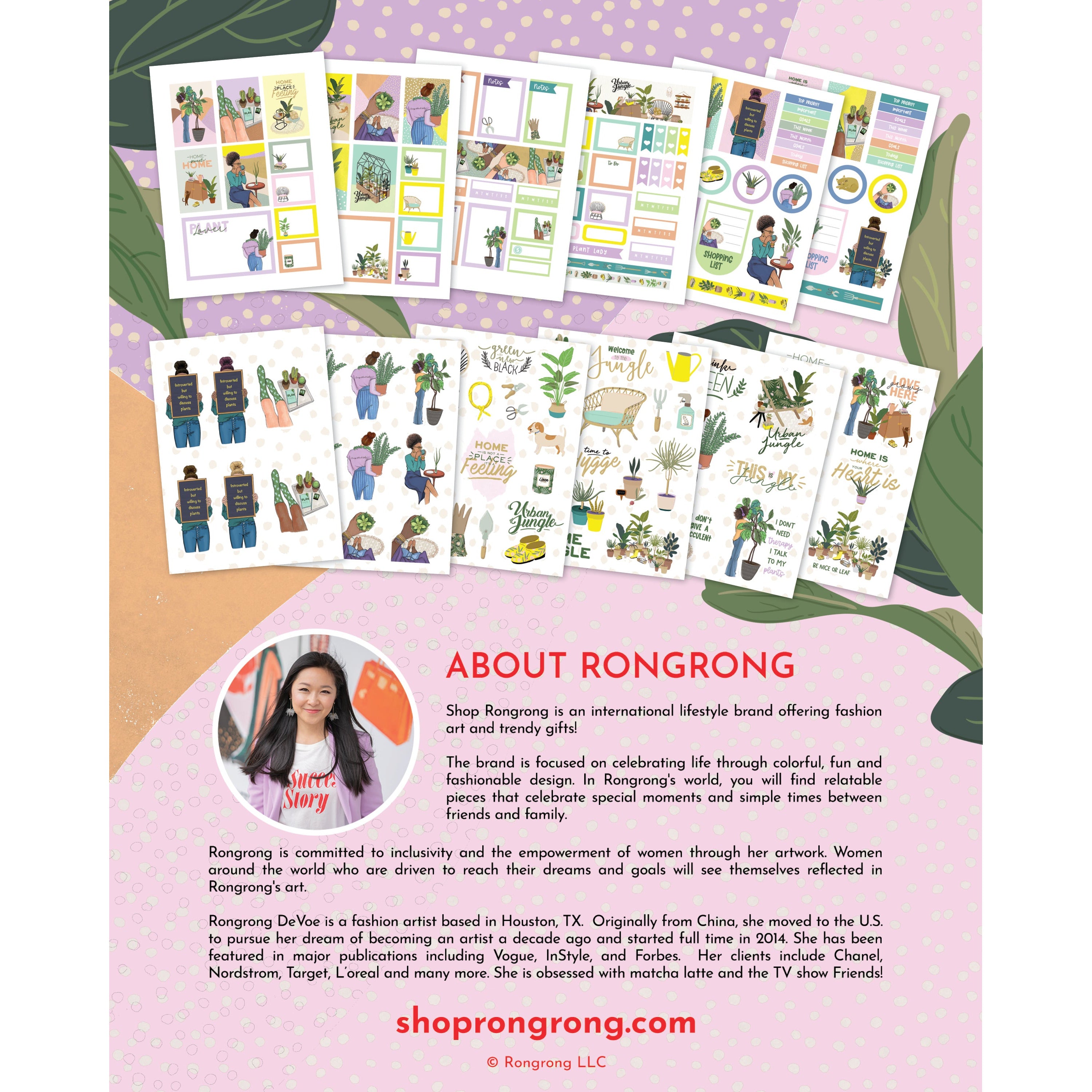 Plant Lady Planner Sticker Pack