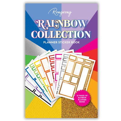 Rainbow Collection Planner Sticker Book - Rongrong DeVoe - Shop Rongrong